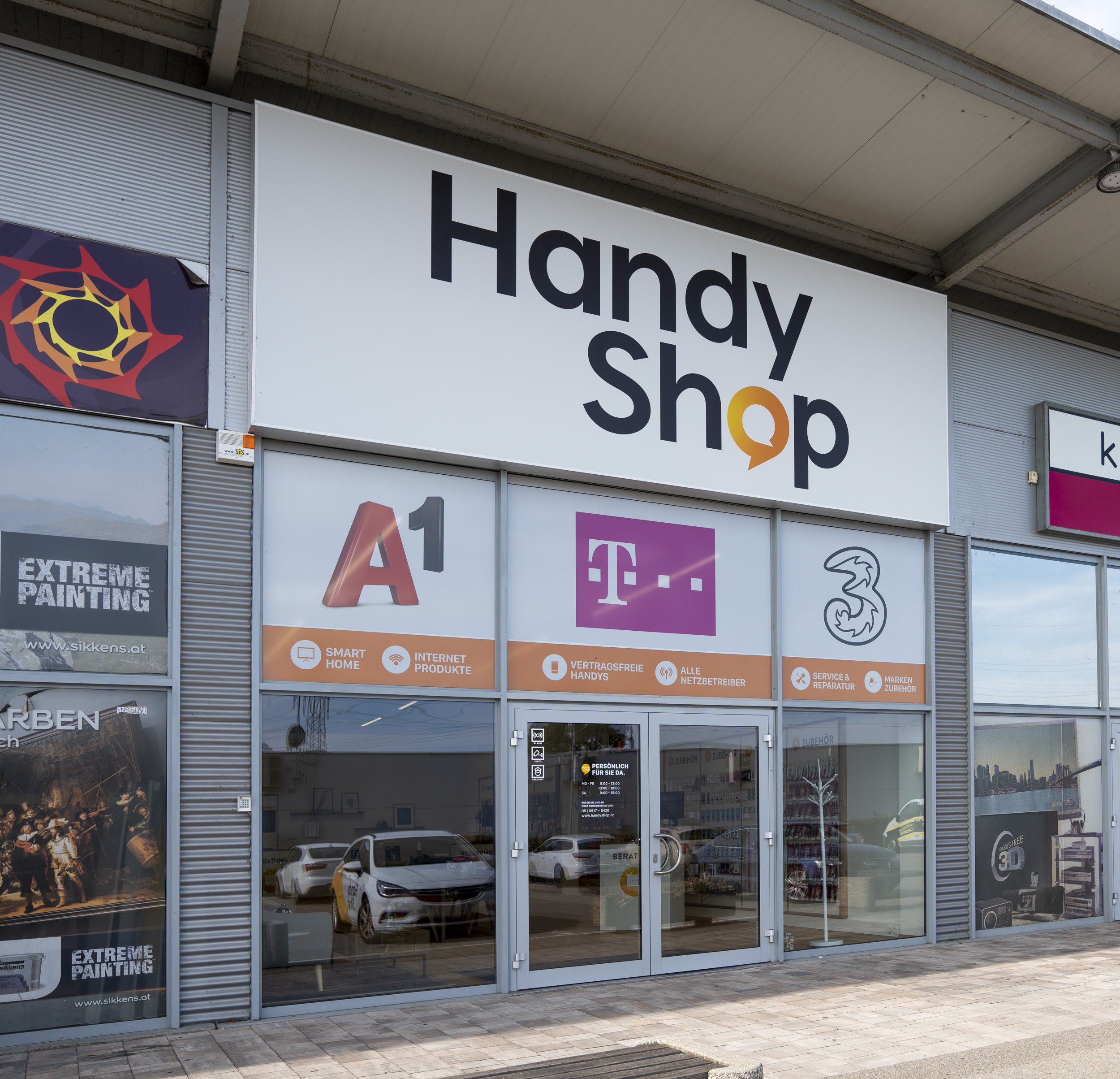 HandyShop Gralla – Team im Shop